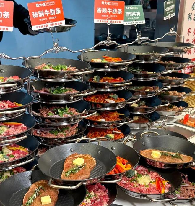 江西小炒……爆火物种正在“灭绝”麻将胡了游戏干蒸菜、牛肋条自助、(图5)